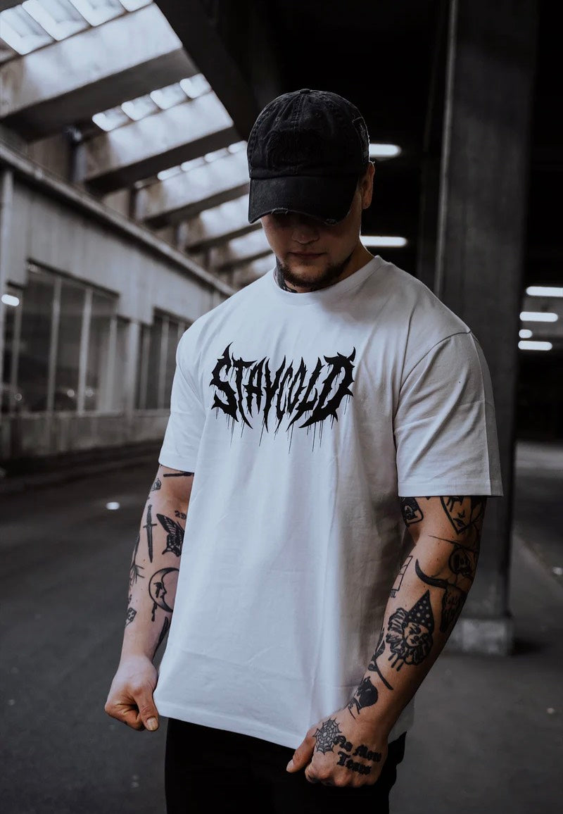 Stay Cold Apparel - Graveyard BBQ White - T-Shirt | Neutral-Image