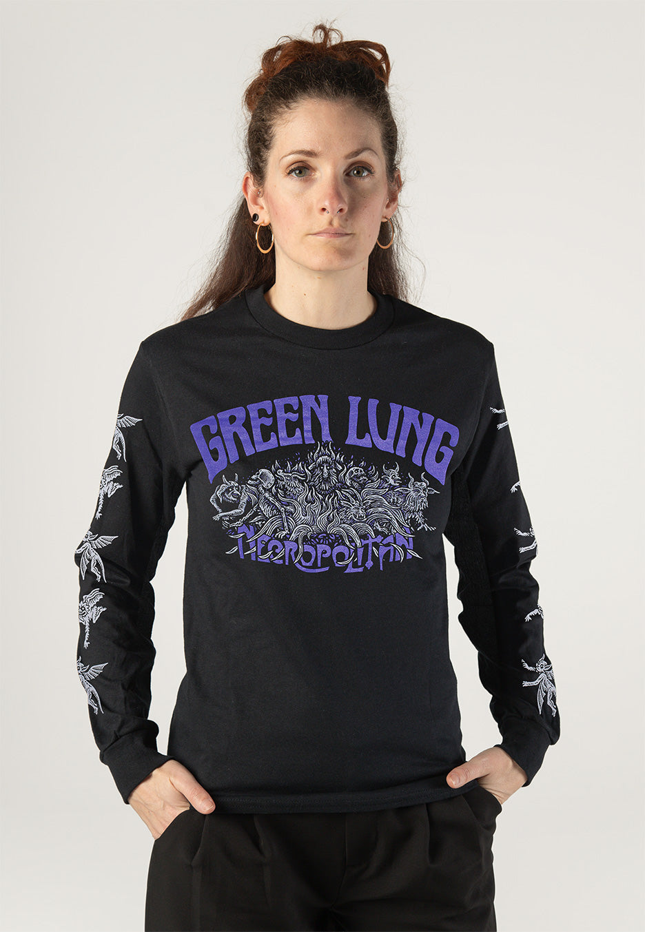 Green Lung Necropolitan Creature Longsleeve | Women-Image