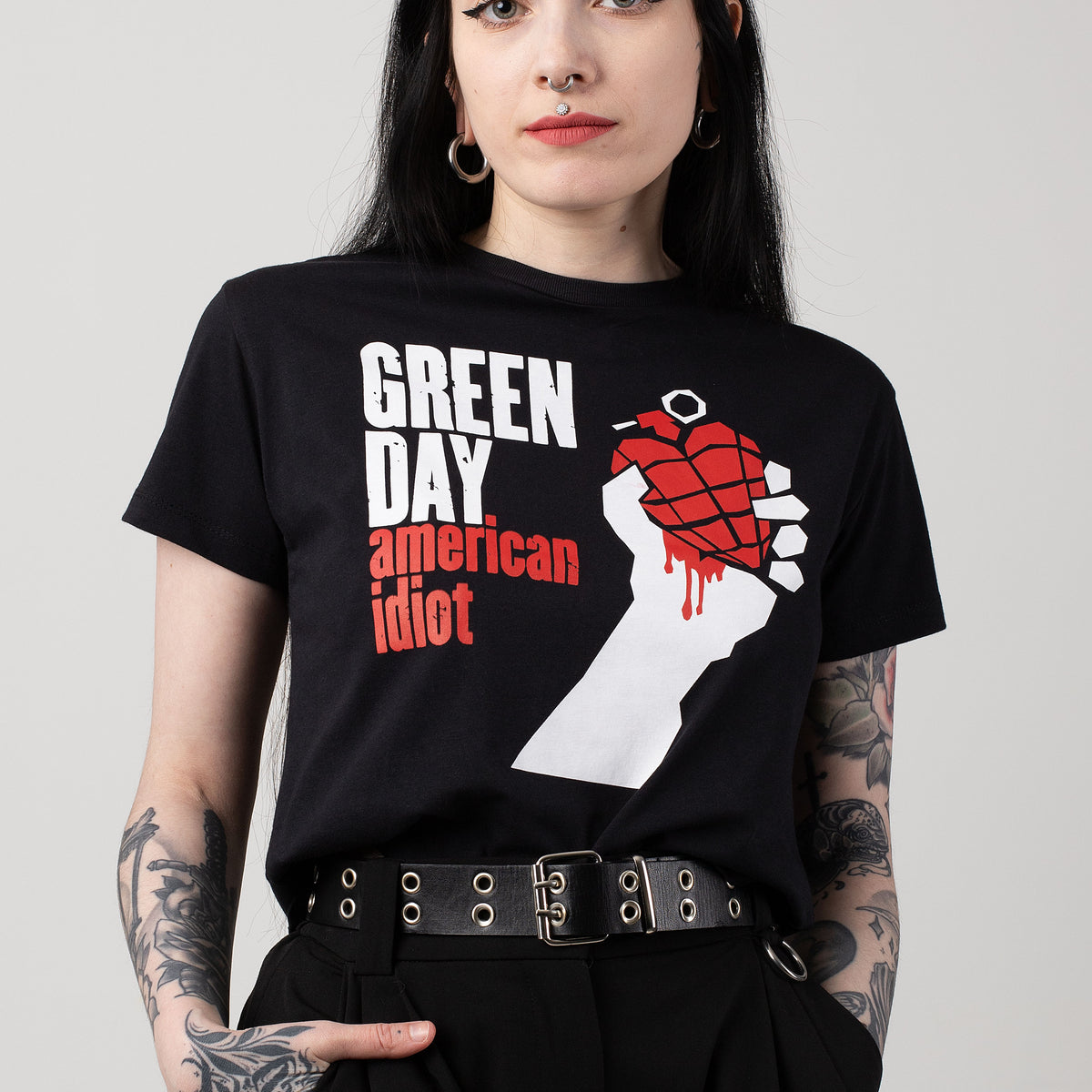 Green Day - American Idiot Cropped - T-Shirt | Impericon