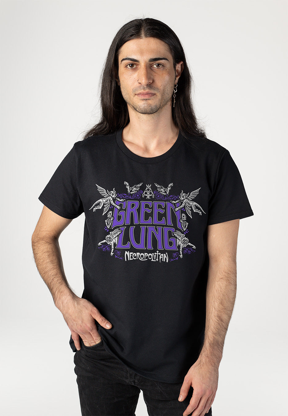 Green Lung - Necropolitan Logo - T-Shirt | Men-Image