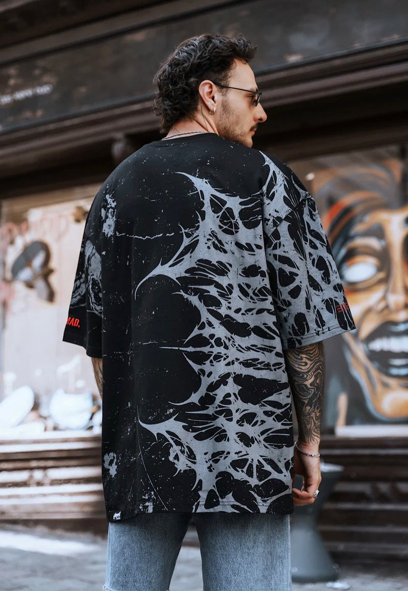 Stay Cold Apparel - Grinfrost Oversized Black - T-Shirt | Men-Image