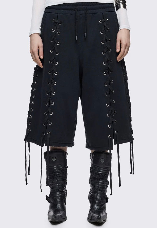 Minga London - Grip Sweat Shorts Black - Shorts | Women-Image