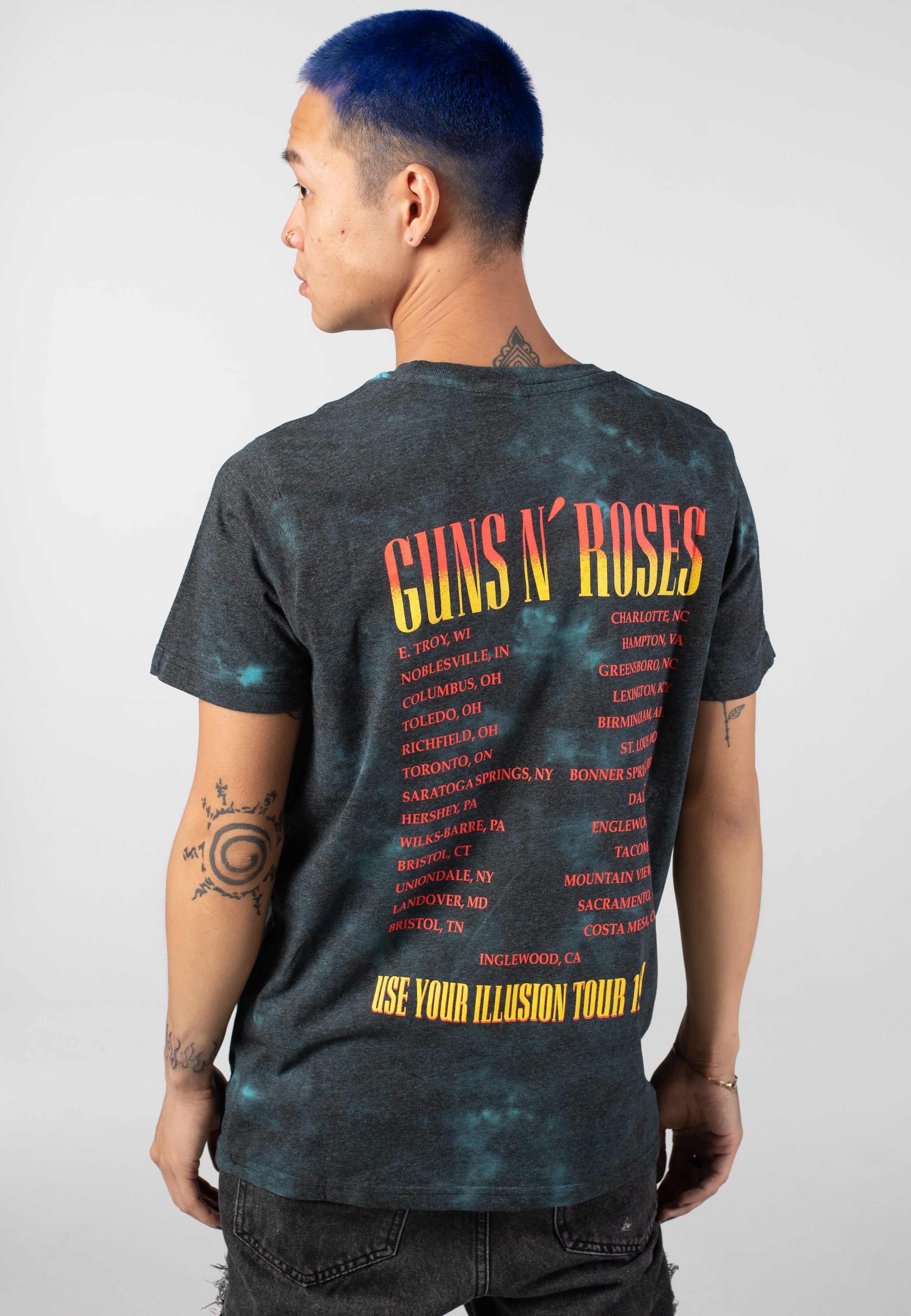 Guns N' Roses - UYI Tour '91 - T-Shirt | Men-Image