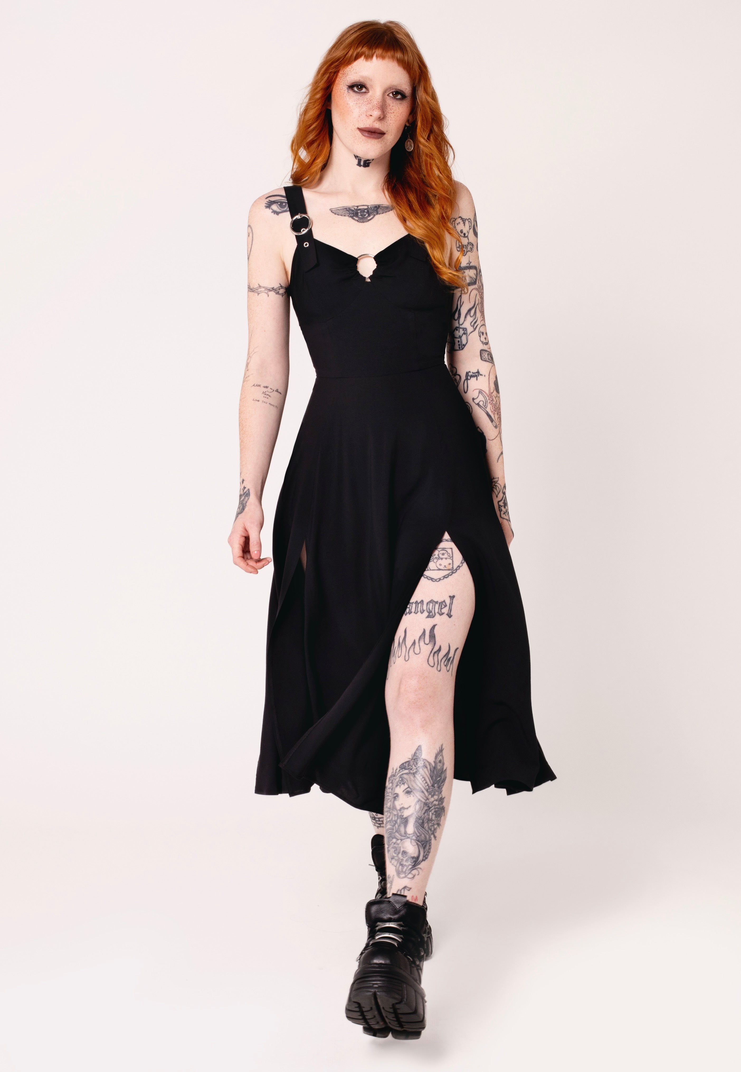 Hellbunny - Morgana Black  - Dress | Women-Image