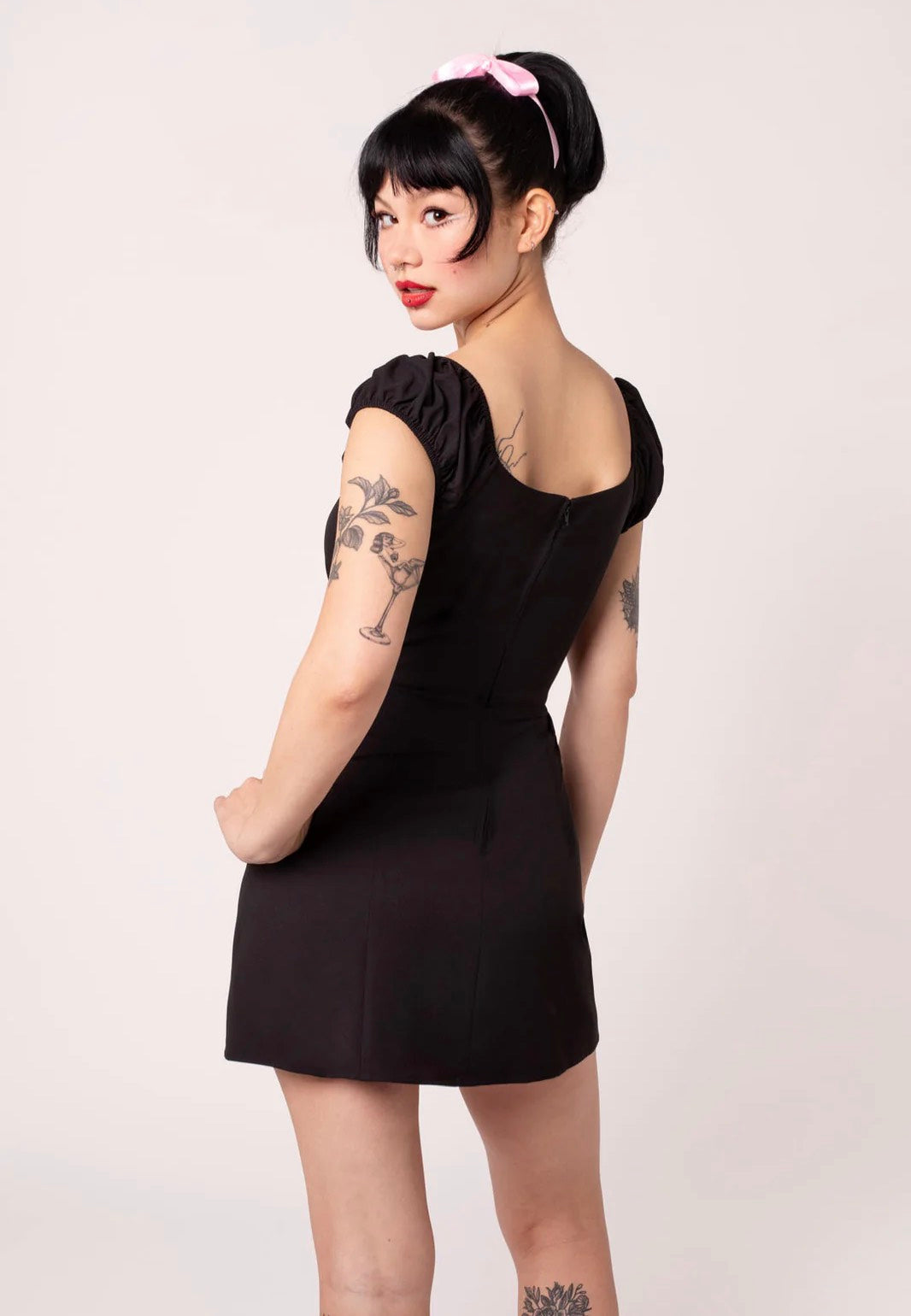 Hellbunny - Gracie Mini Black - Dress | Women-Image