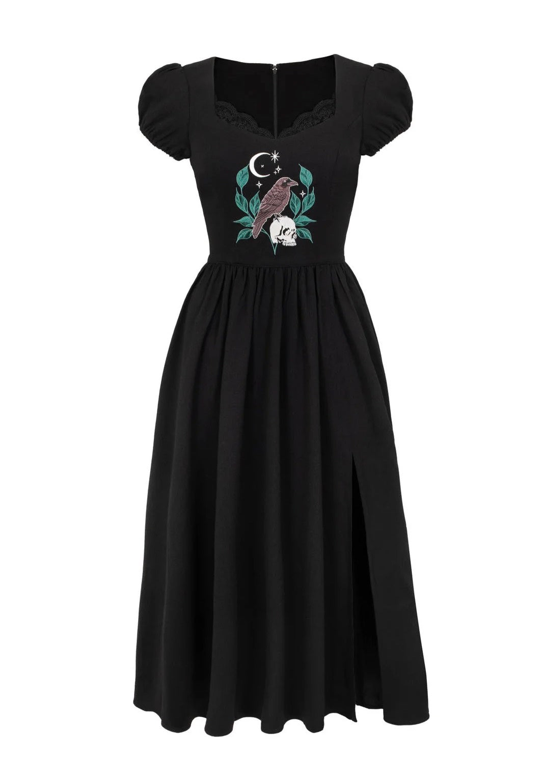 Hellbunny Nevermore Dress Black Šaty | Women-Image