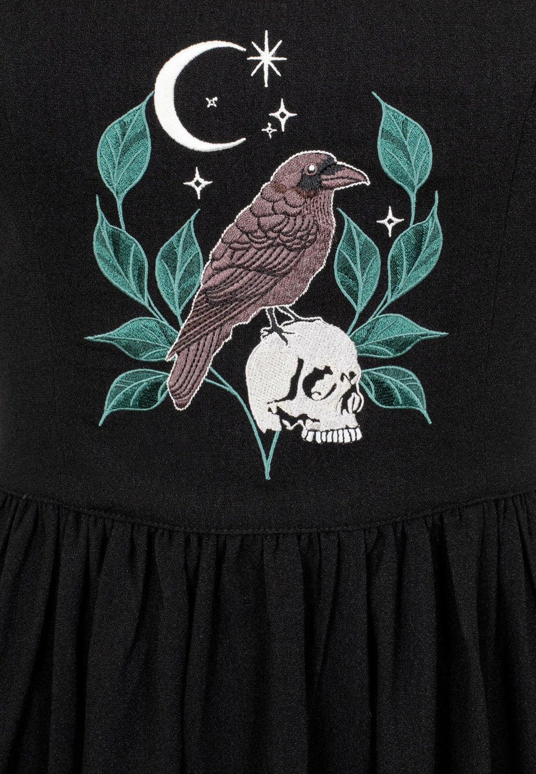 Hellbunny Nevermore Dress Black Šaty | Women-Image