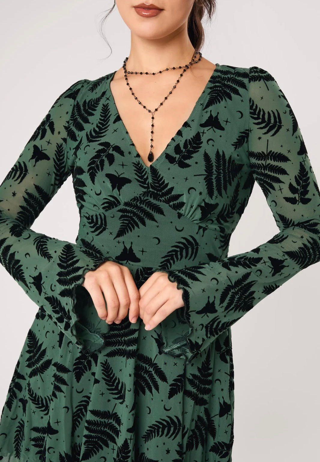 Hellbunny Fearn Mini Green Dress | Women-Image