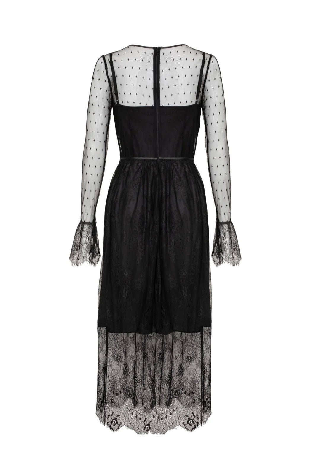 Hellbunny Dark Knight Midi Black Dress | Women-Image