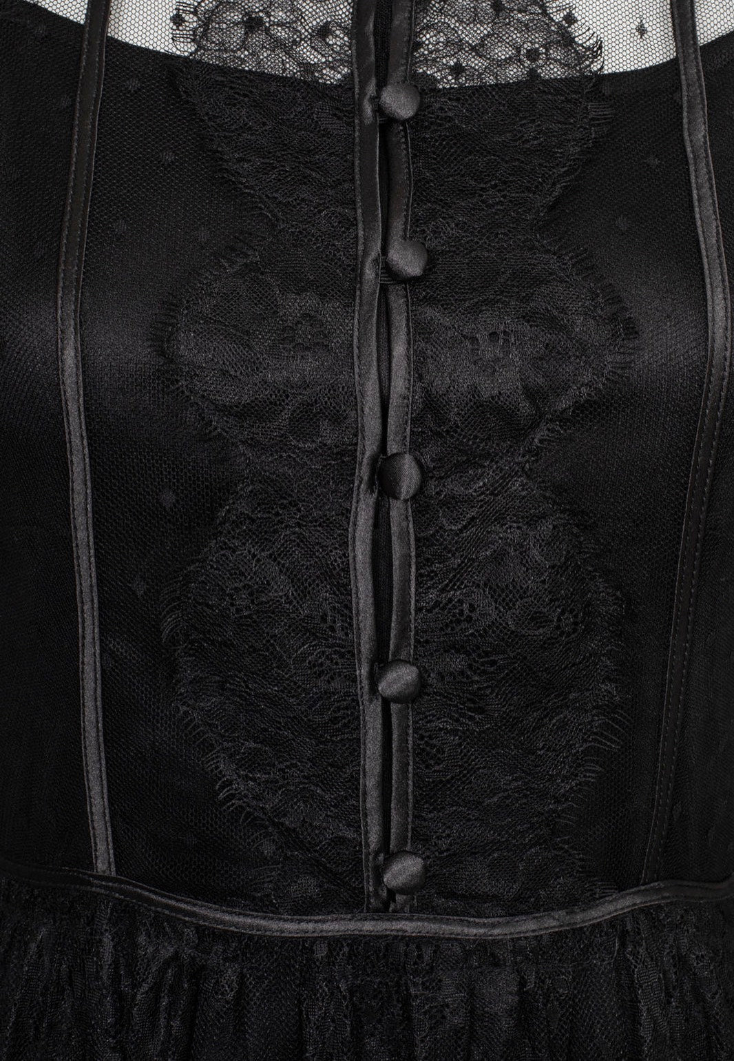 Hellbunny Dark Knight Midi Black Dress | Women-Image
