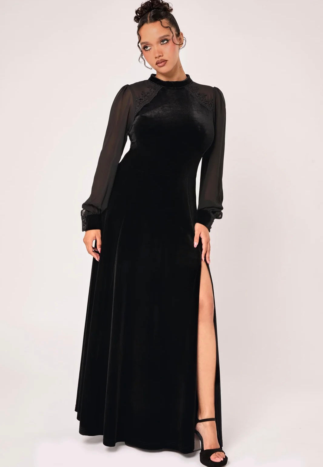 Hellbunny Siara Black Šaty | Women-Image