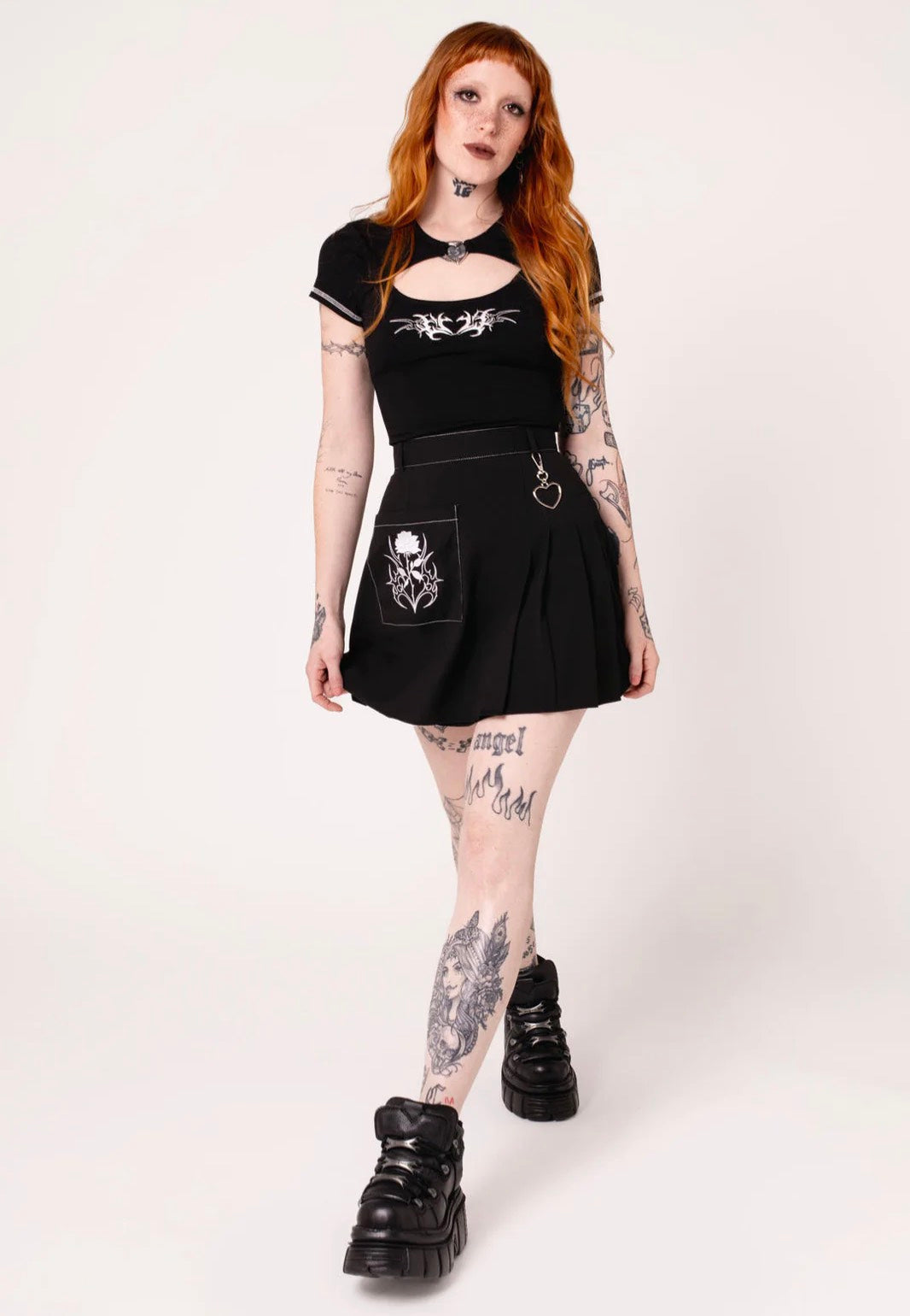 Hellbunny - Auri Black  - Skirt | Women-Image