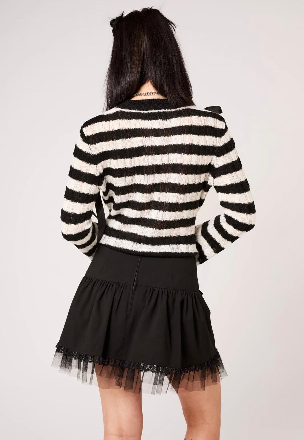 Hellbunny Quinzel C Black Skirt | Women-Image