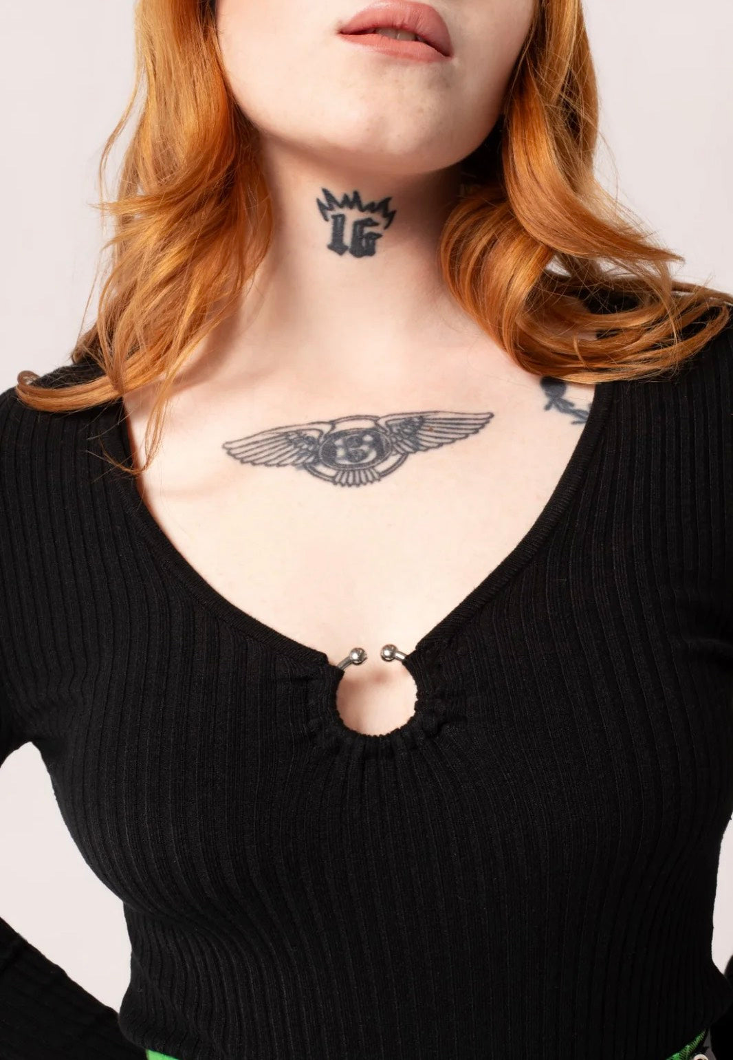 Hellbunny - Death Or Glory Black - Top | Women-Image