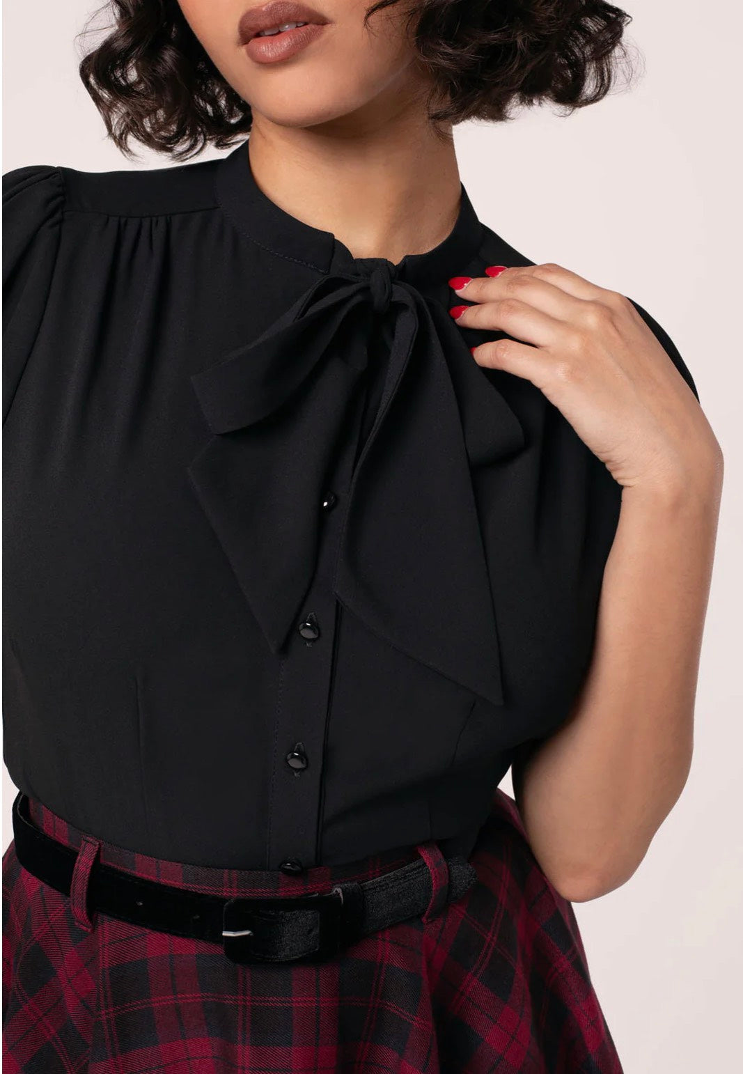 Hellbunny - Turner Black - Blouse | Women-Image