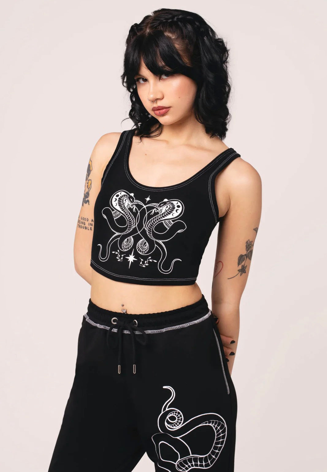 Hellbunny - Venom Crop - Top | Women-Image