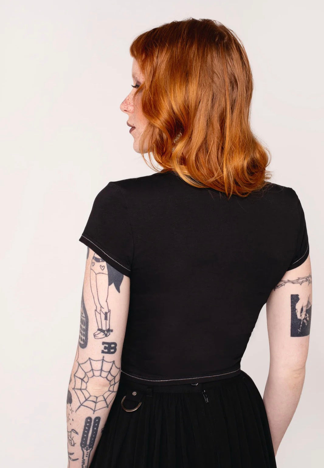 Hellbunny - Clarimond Black - Top | Women-Image