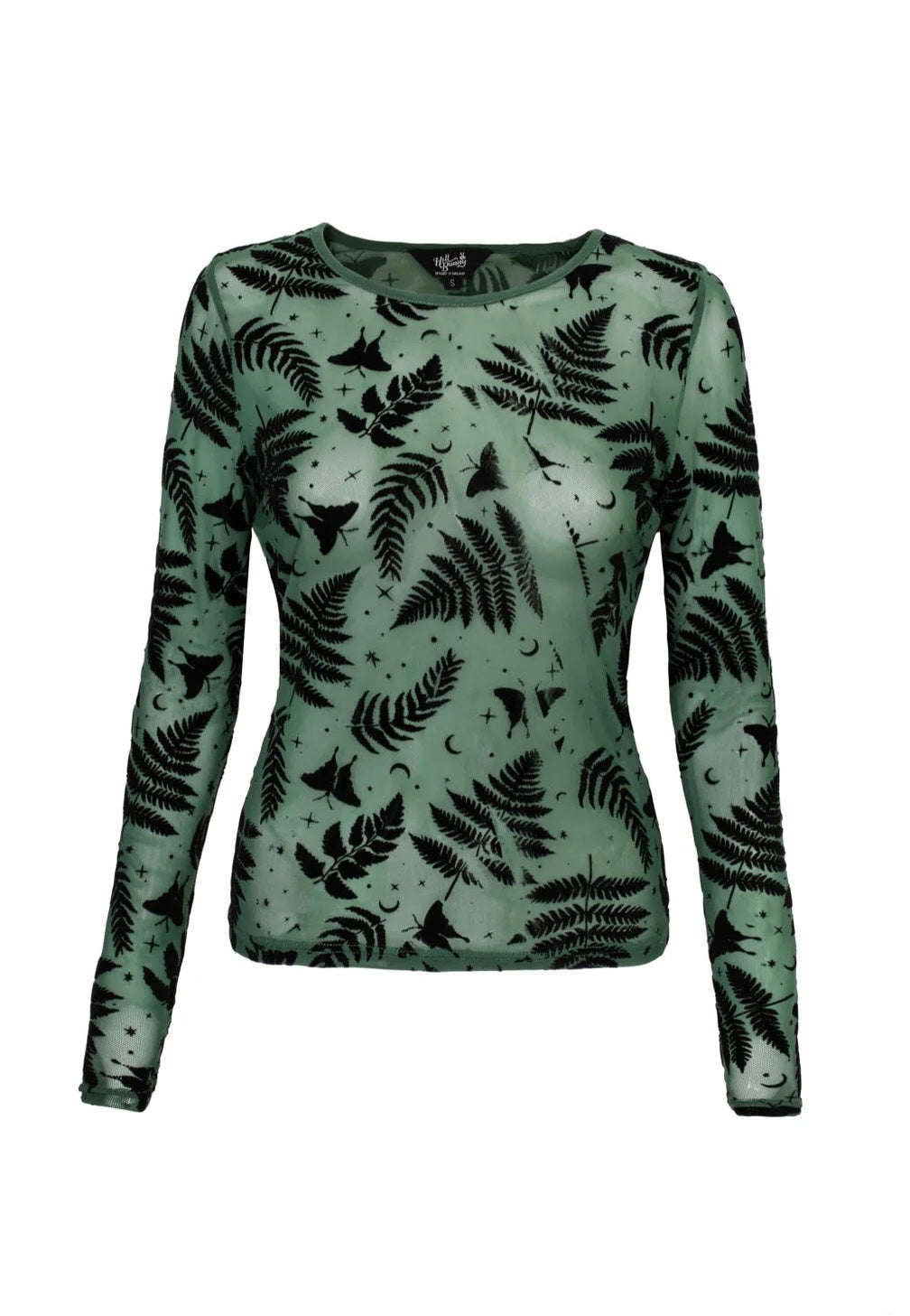 Hellbunny Fearn Green Top | Women-Image