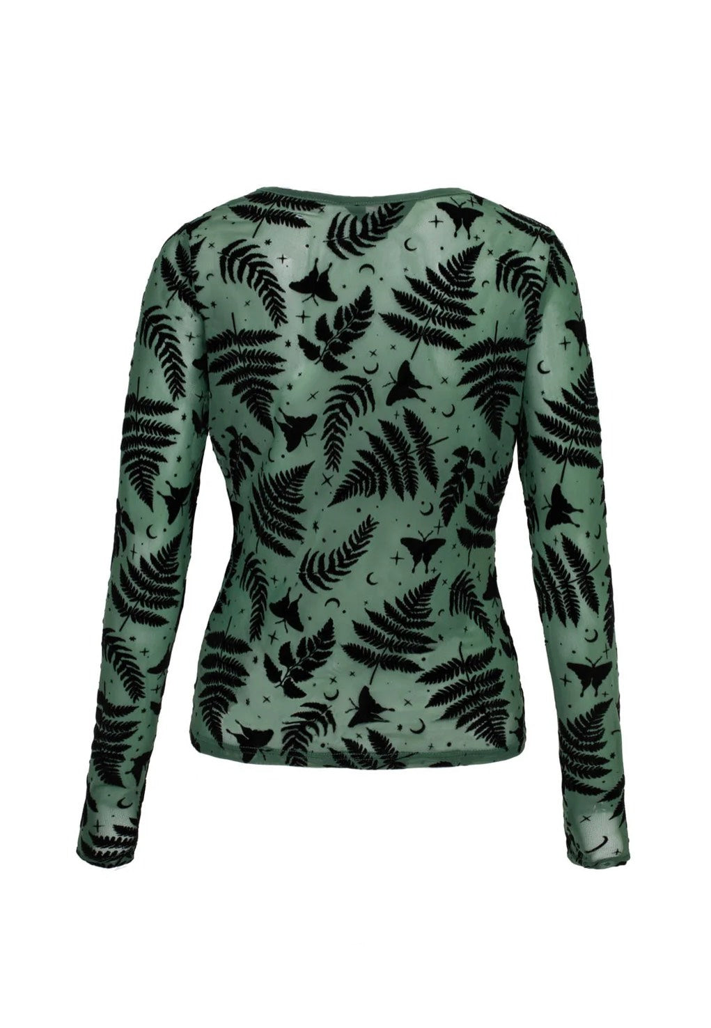 Hellbunny Fearn Green Top | Women-Image