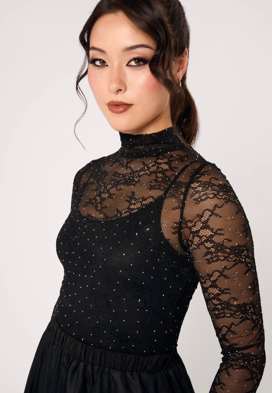 Hellbunny Duffy Black Oberteil | Women-Image