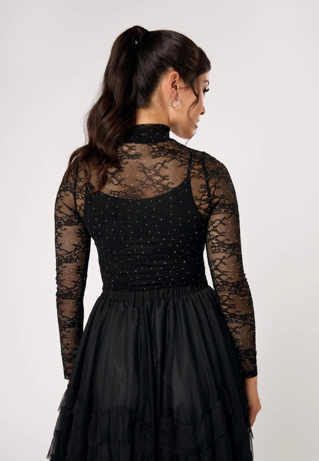 Hellbunny Duffy Black Oberteil | Women-Image
