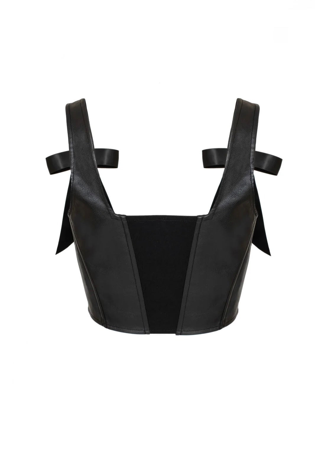 Hellbunny Black Steel Black Corset | Women-Image