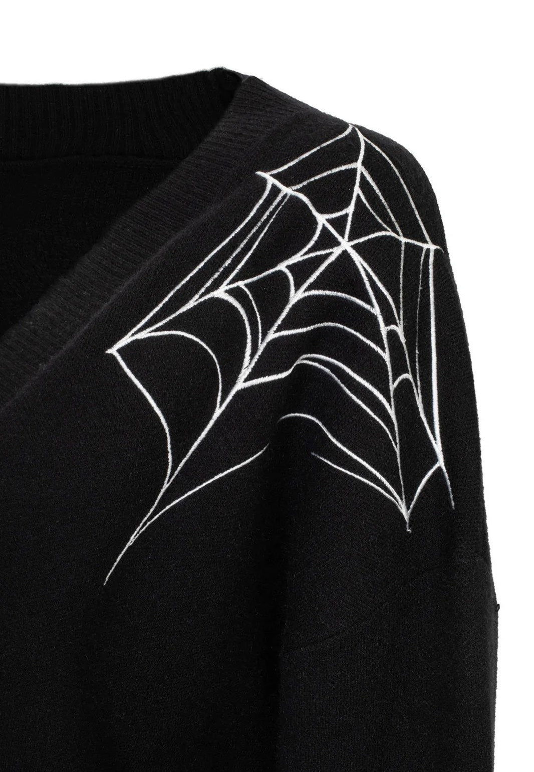 Hellbunny Spooked Black/White Cardigan | Women-Image