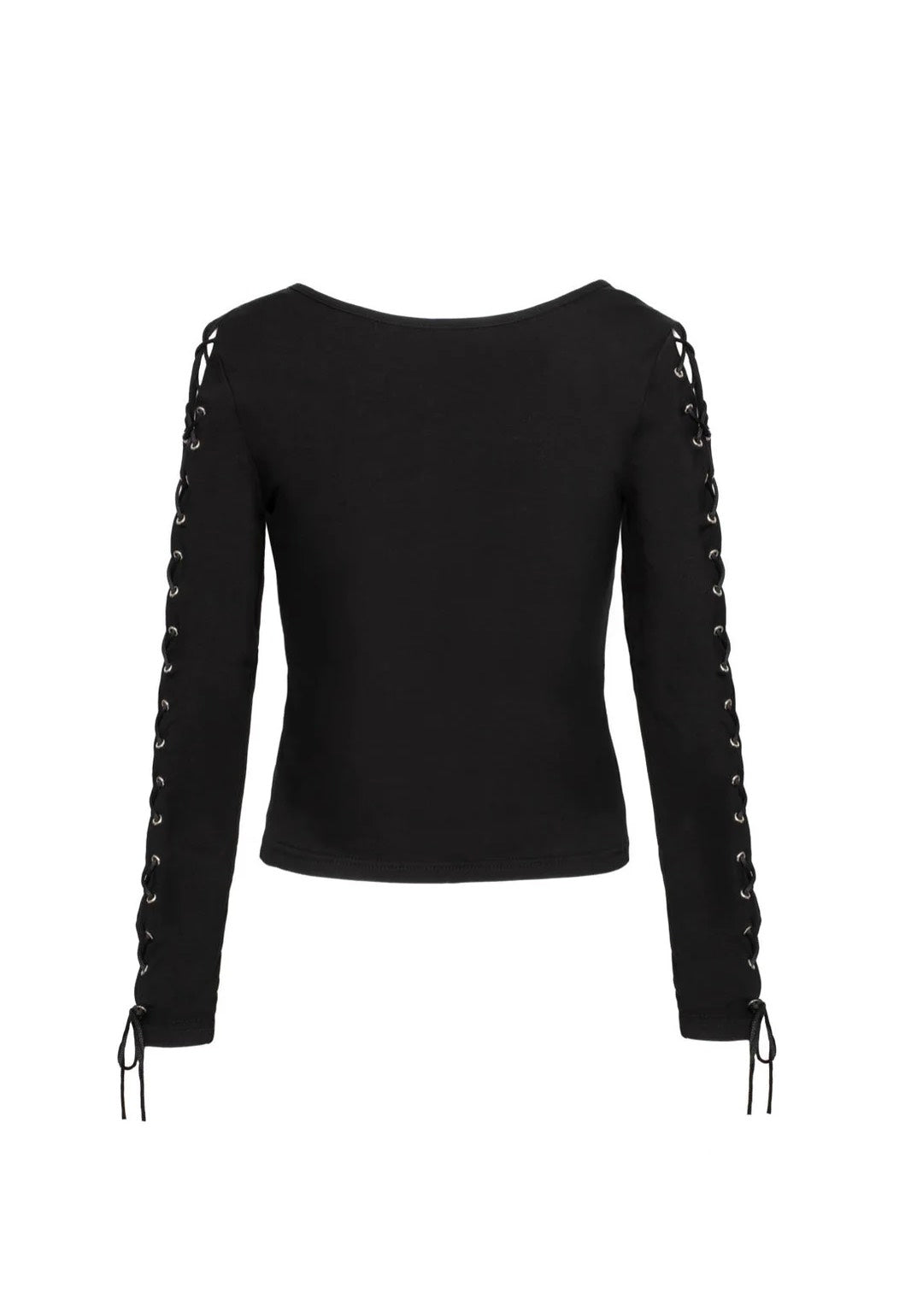 Hellbunny Grimly Black Top | Women-Image