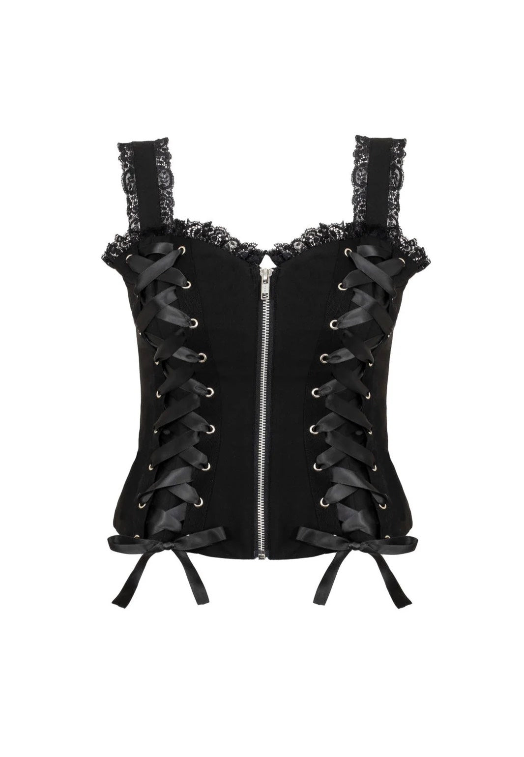 Hellbunny Quinzel C Black Top | Women-Image