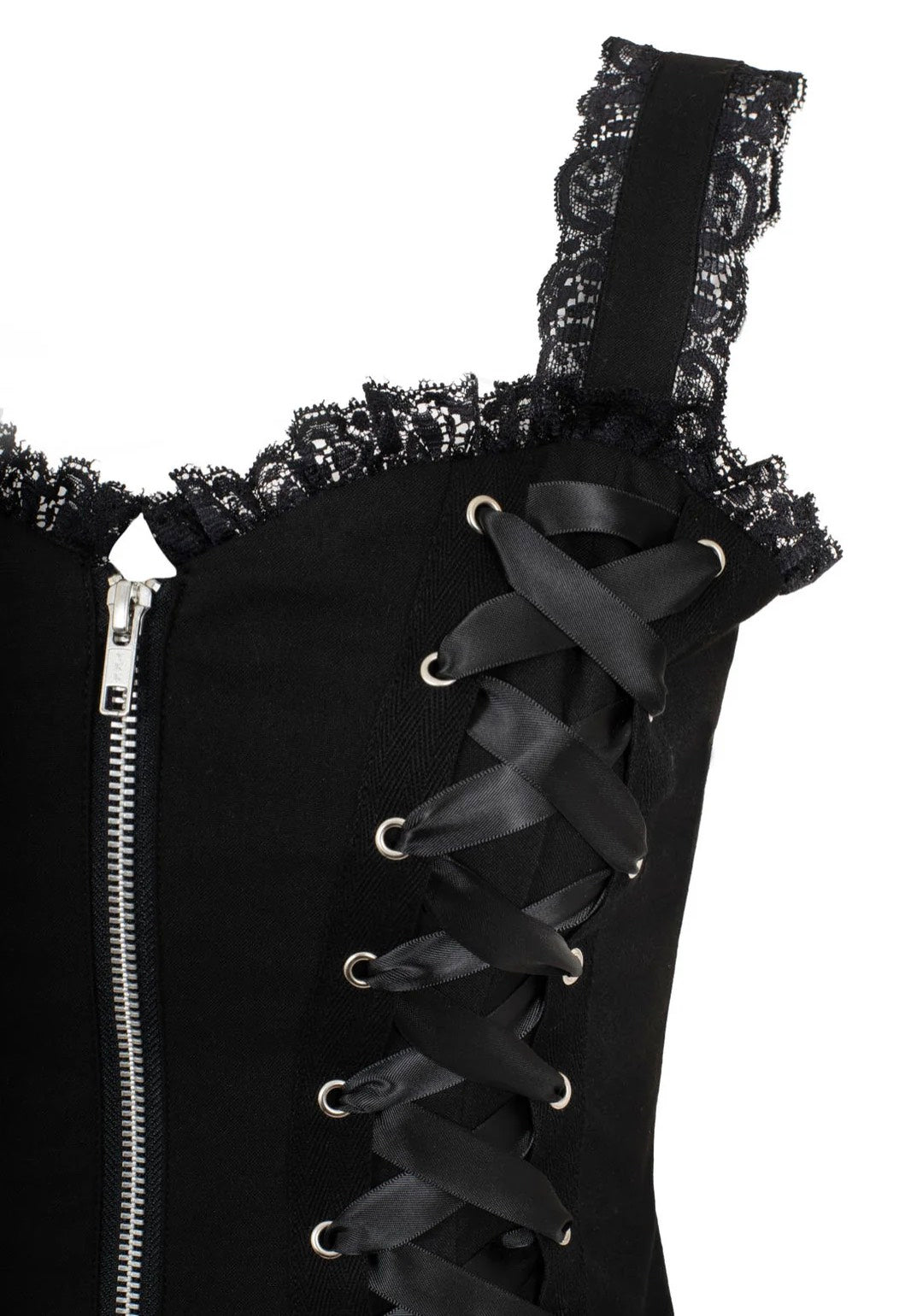 Hellbunny Quinzel C Black Top | Women-Image