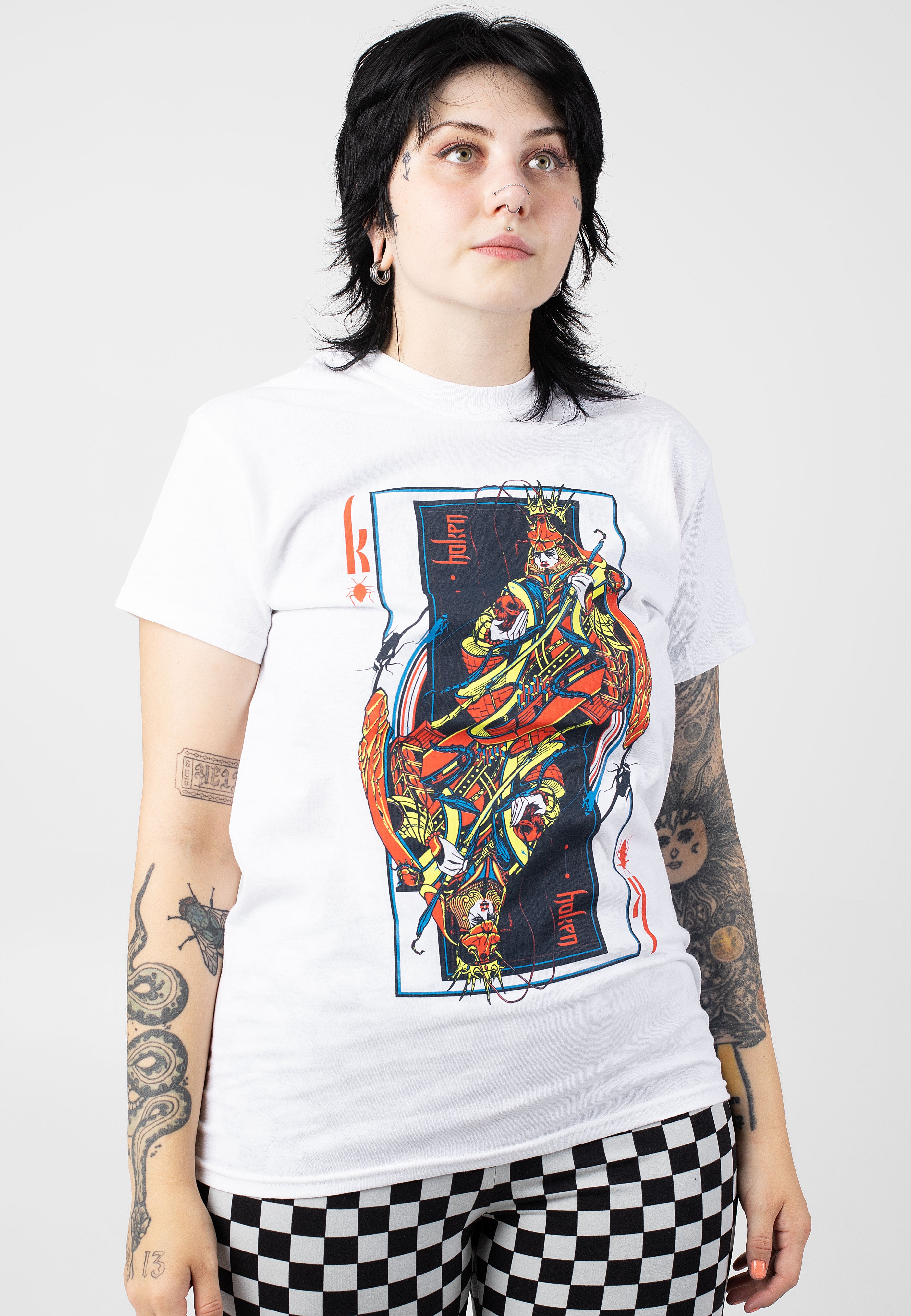Haken Cockroach King White - T-Shirt | Impericon