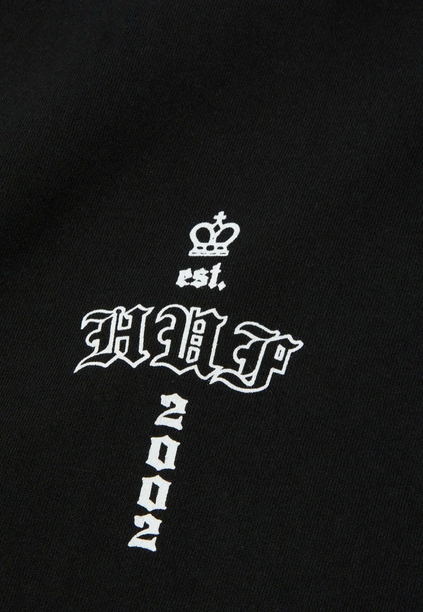 HUF Hard Luxe Black Longsleeve | Men-Image