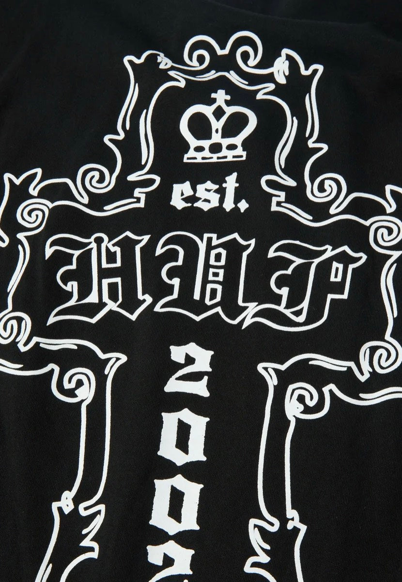 HUF Hard Luxe Black Longsleeve | Men-Image