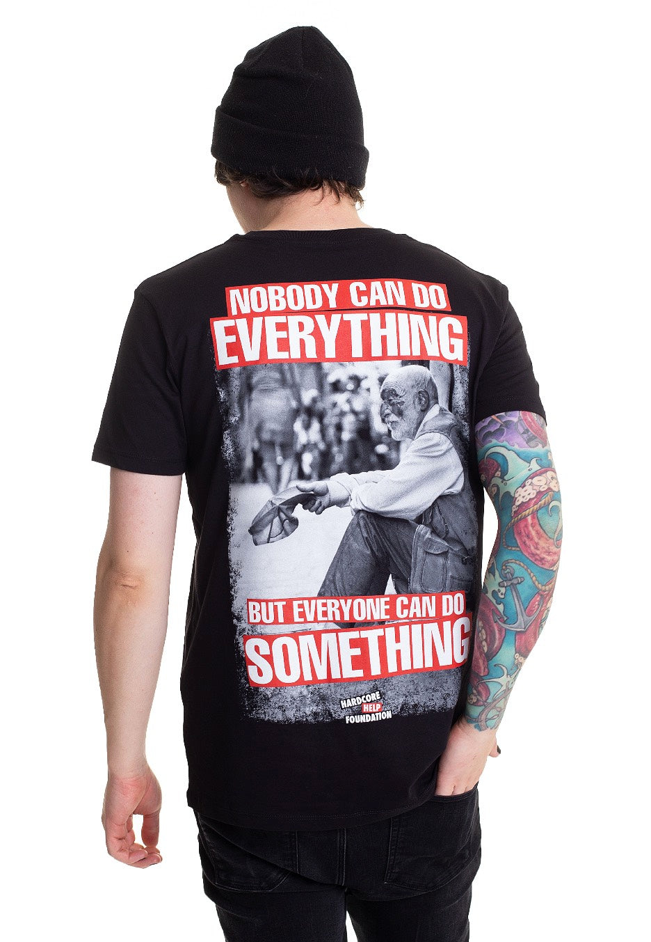 Hardcore Help Foundation - Nobody - T-Shirt | Men-Image
