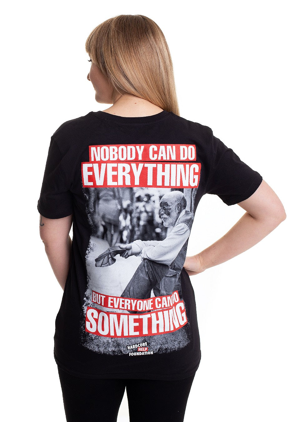 Hardcore Help Foundation - Nobody - T-Shirt | Women-Image