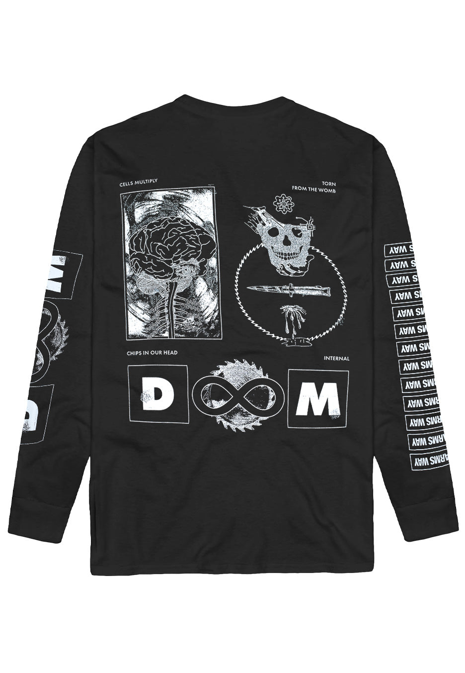 Harm's Way - Doom - Longsleeve | Neutral-Image