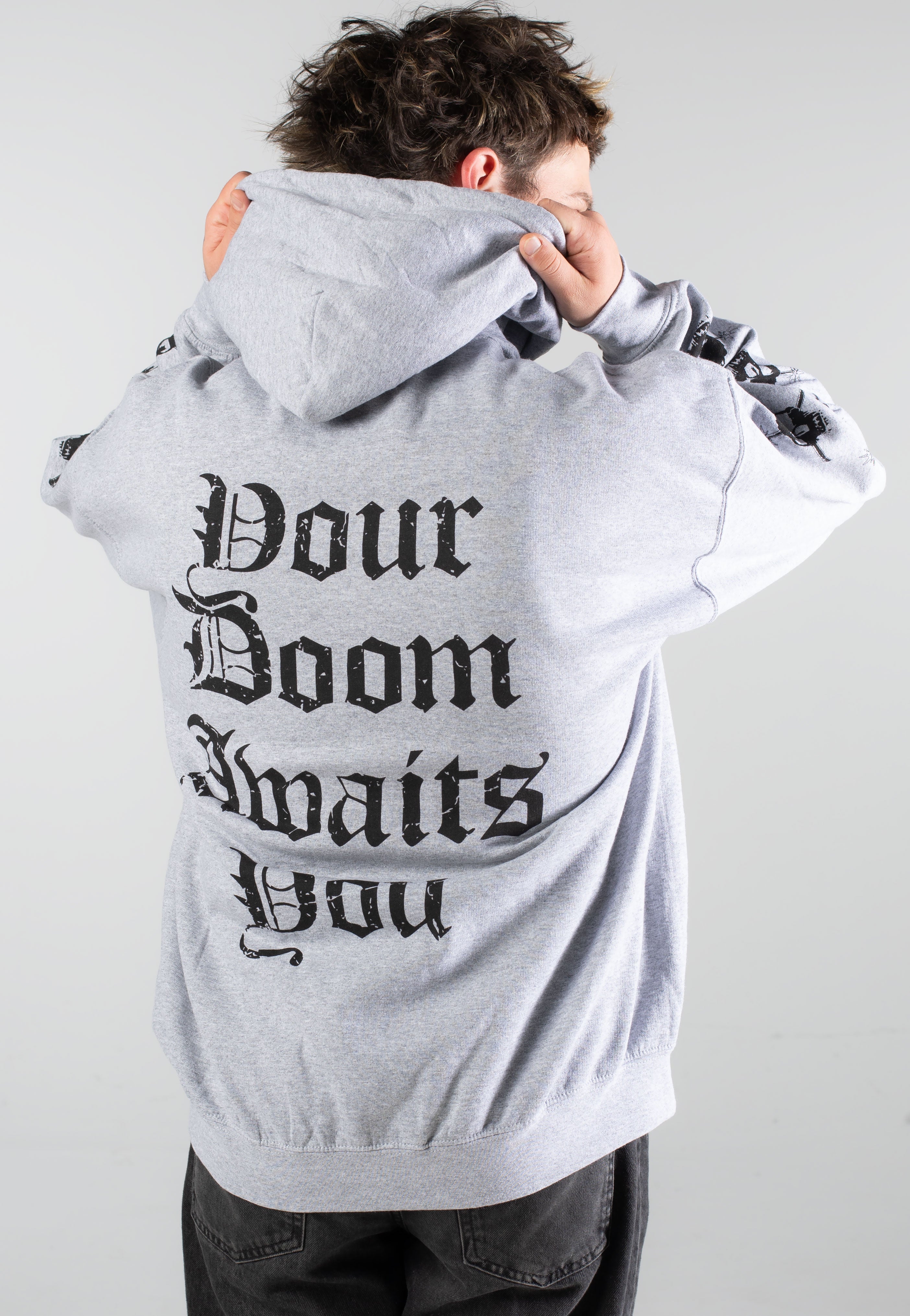 Hatebreed - Doom Awaits Sportsgrey - Hoodie | Men-Image