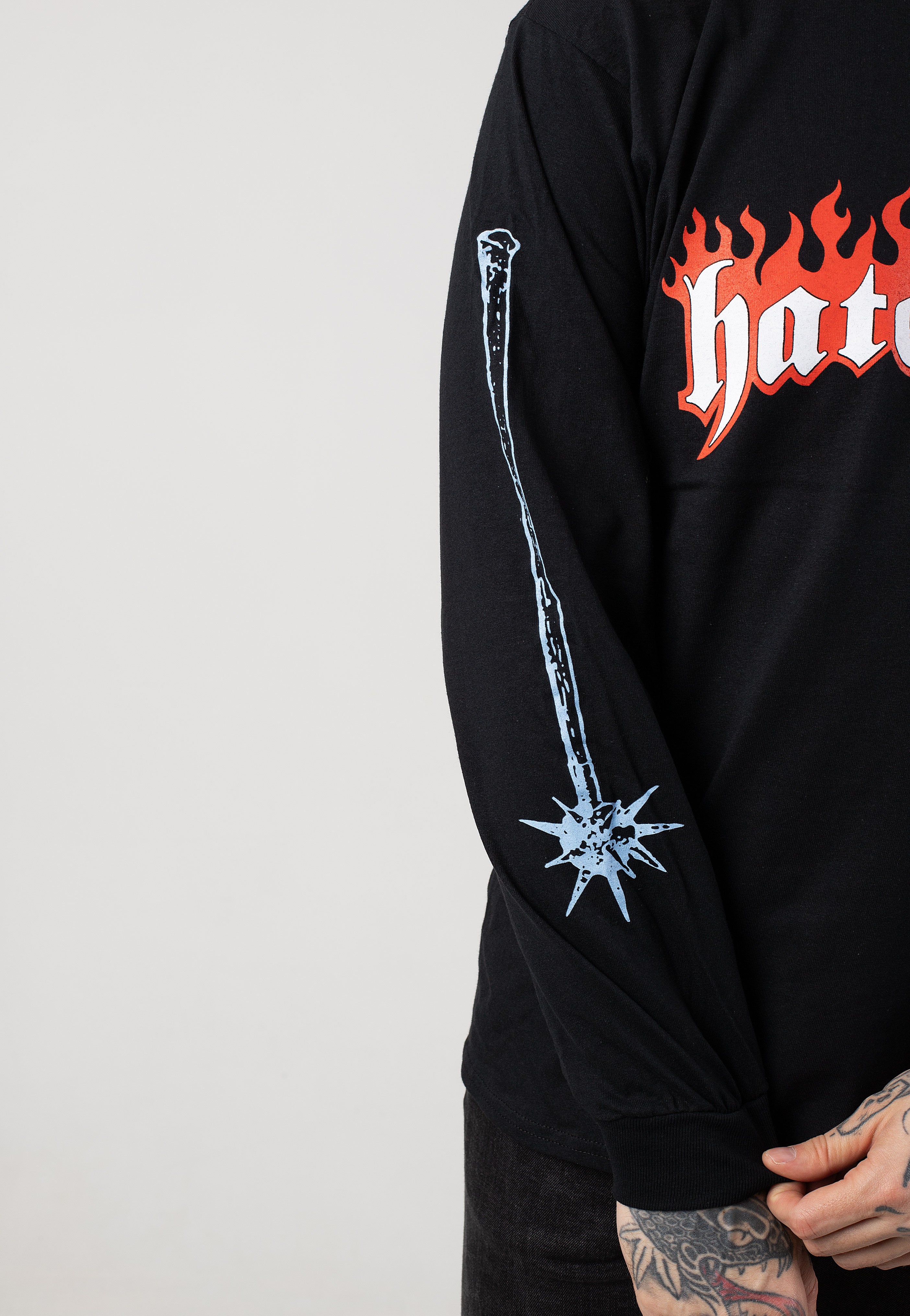 Long Sleeve T-Shirts \u2013 Torn from the Grave EU⁄UK hatecreation 