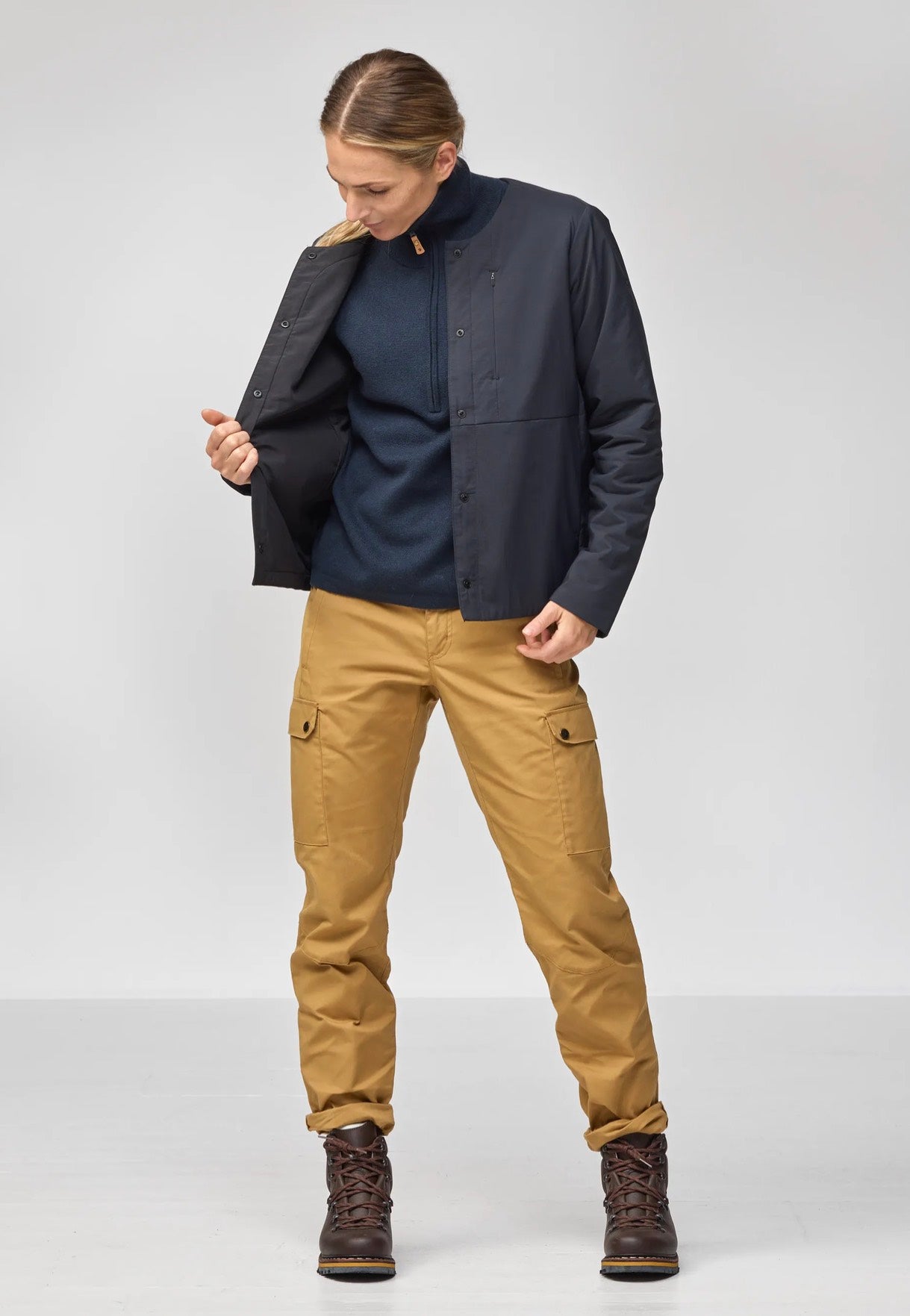 Fjällräven - HC Insulated Black - Jacket | Women-Image