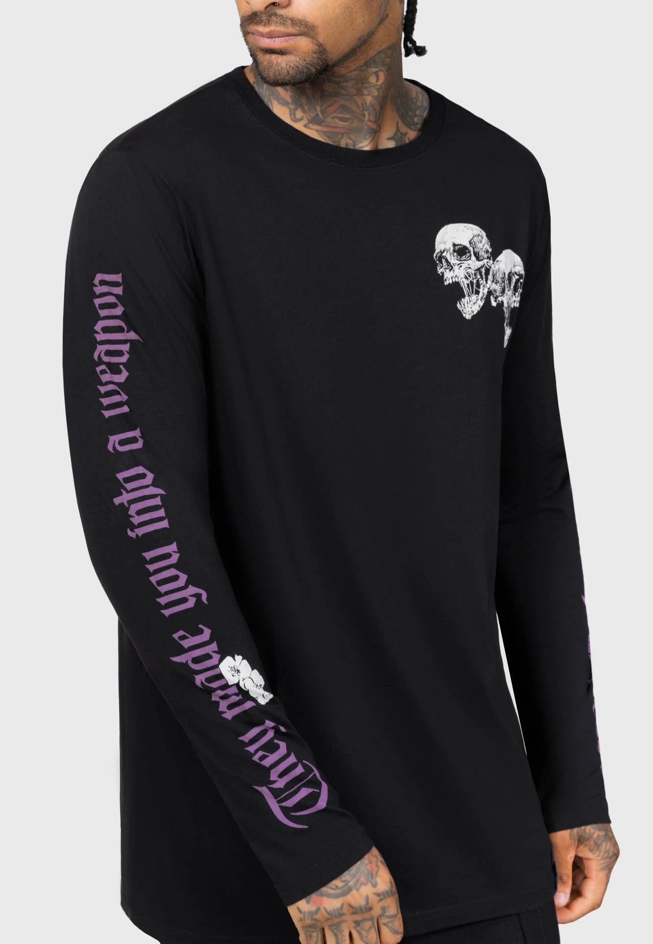 Killstar - Heal Your Heart Black - Longsleeve | Men-Image