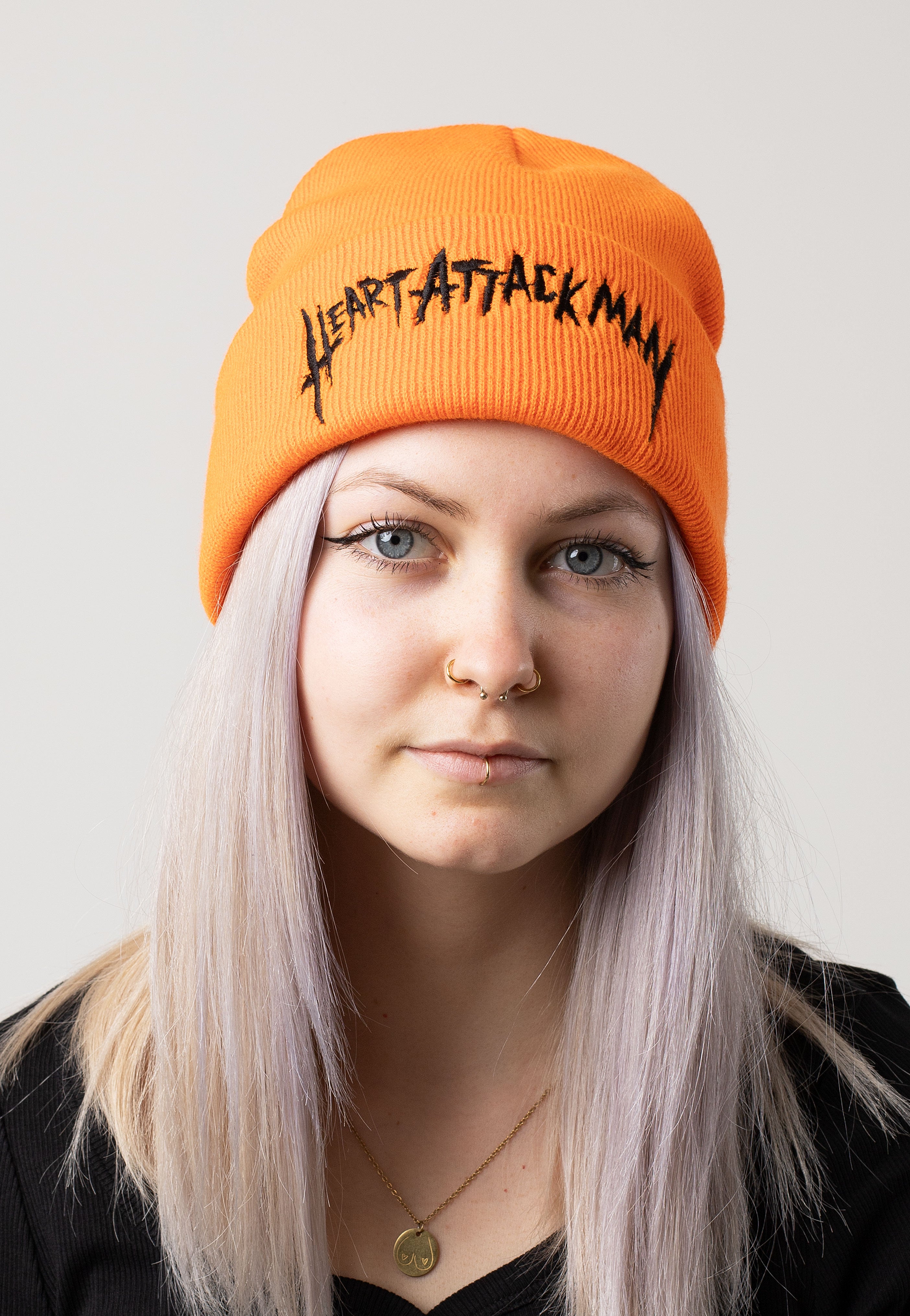 Heart Attack Man - Logo Orange - Beanie | Neutral-Image