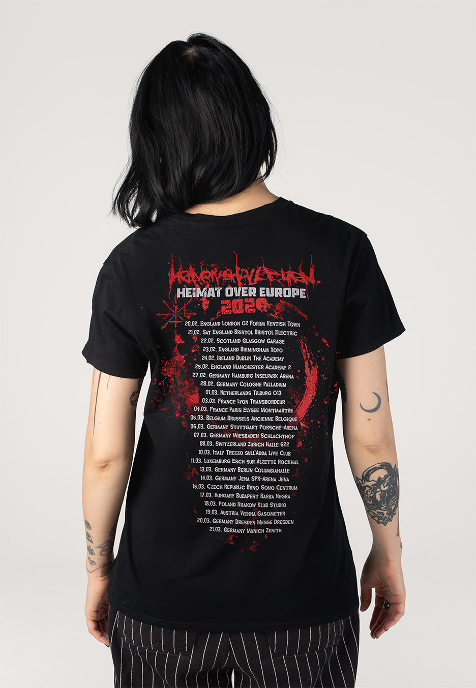 Heaven Shall Burn - Heimat Over Europe Tour 2026 Whisper - T-Shirt | Women-Image