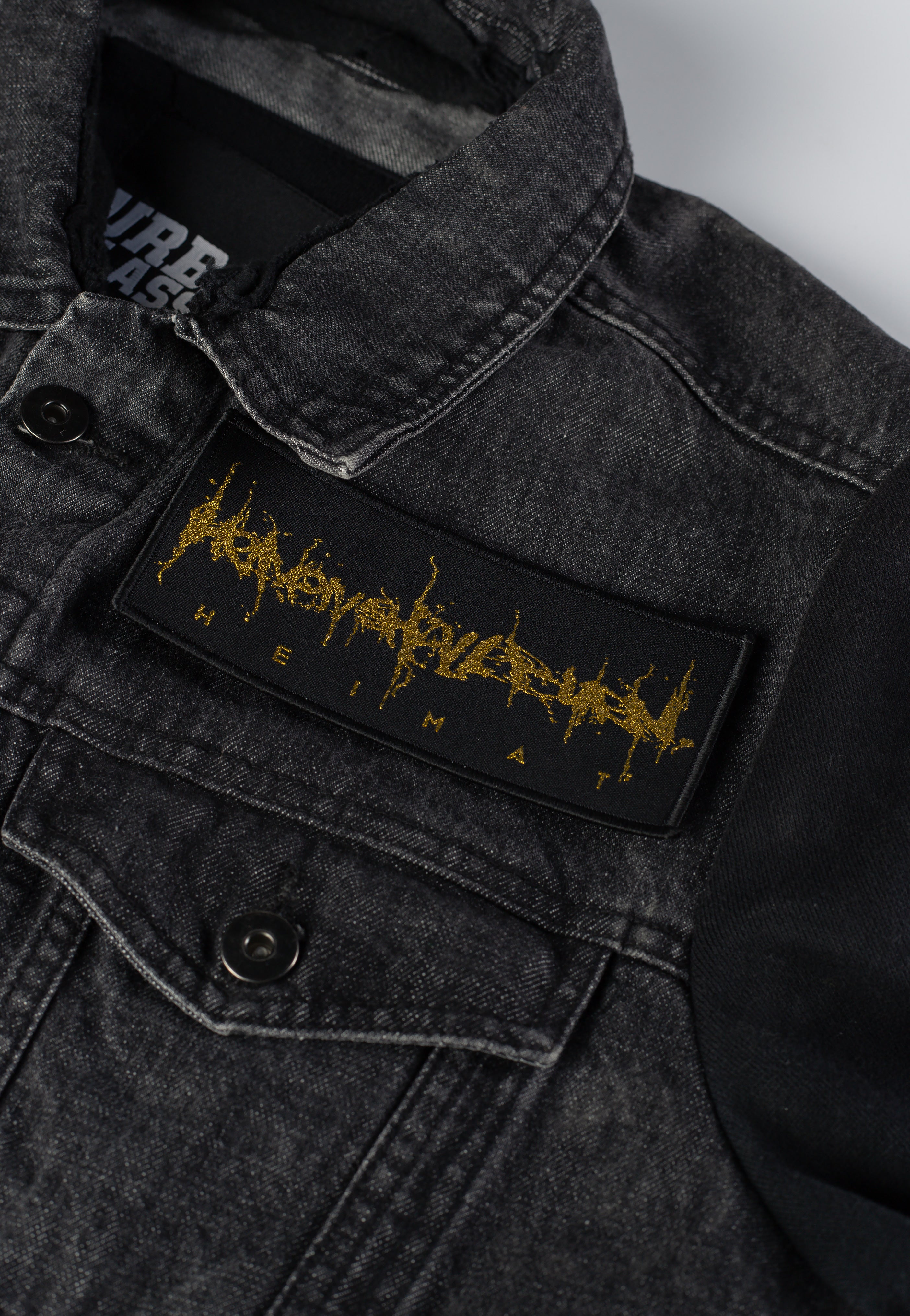 Heaven Shall Burn - New Heimat Logo Gold - Patch | Neutral-Image
