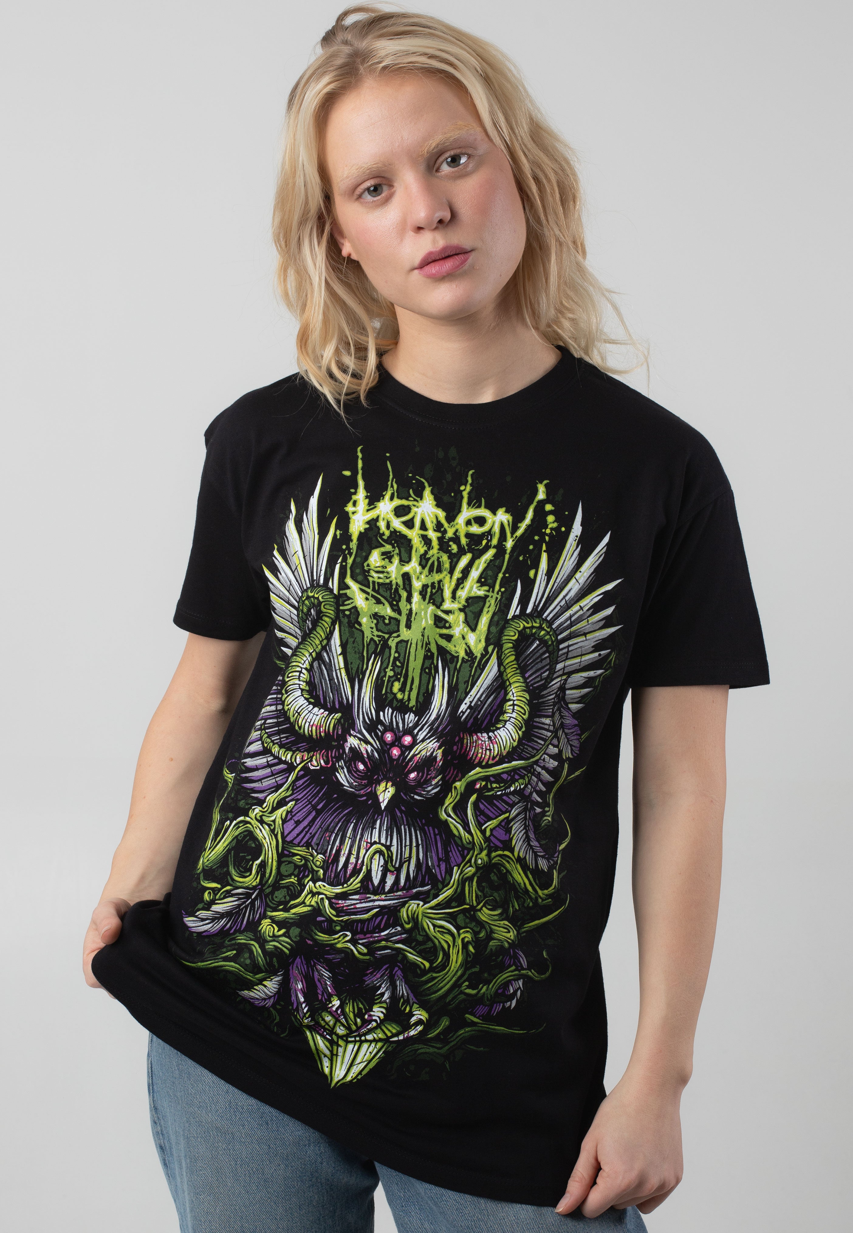 Heaven Shall Burn - Green Owl - T-Shirt | Impericon