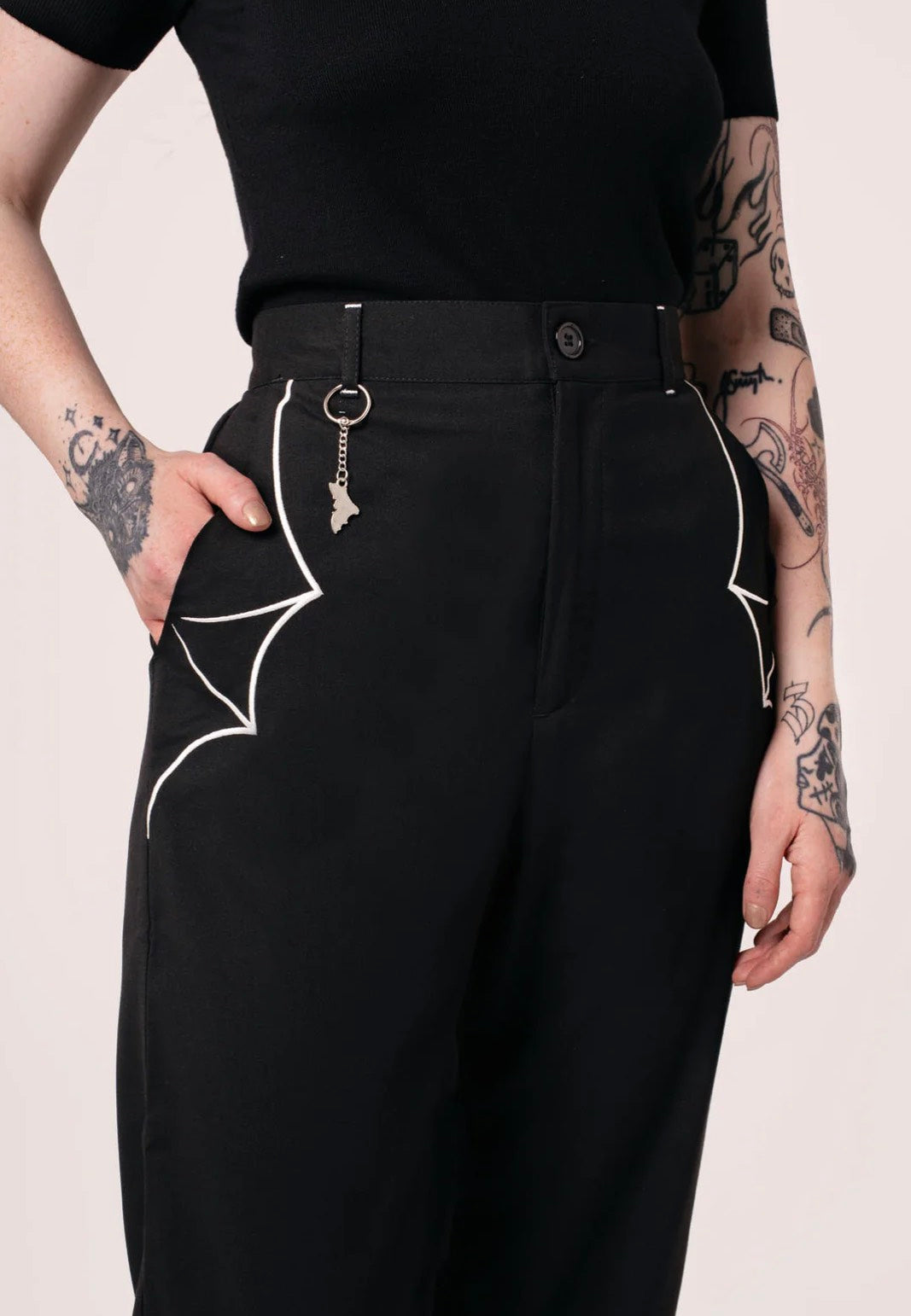Hellbunny - Drusilla Black - Pants | Women-Image
