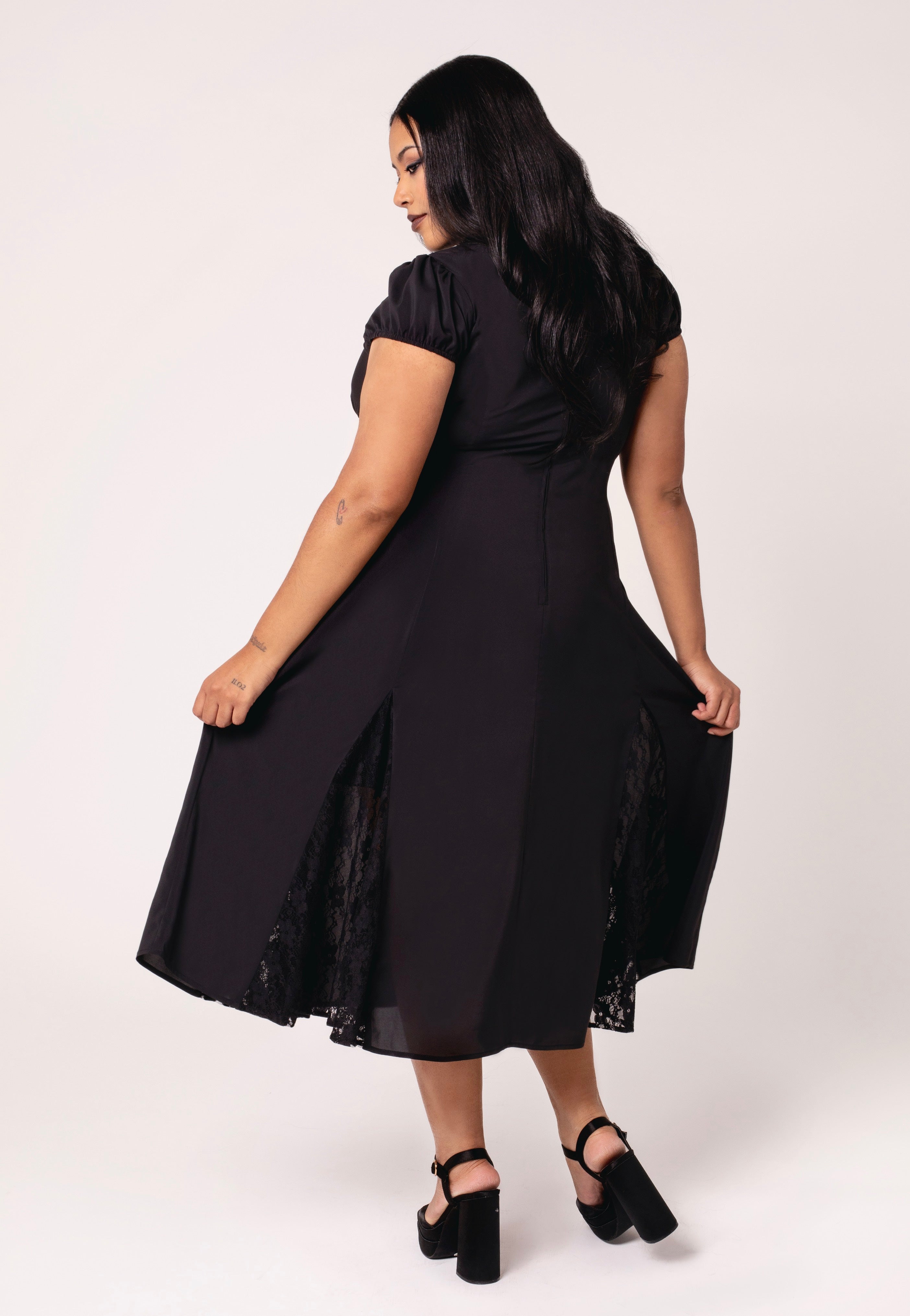 Hellbunny - Edith Black  - Dress | Women-Image