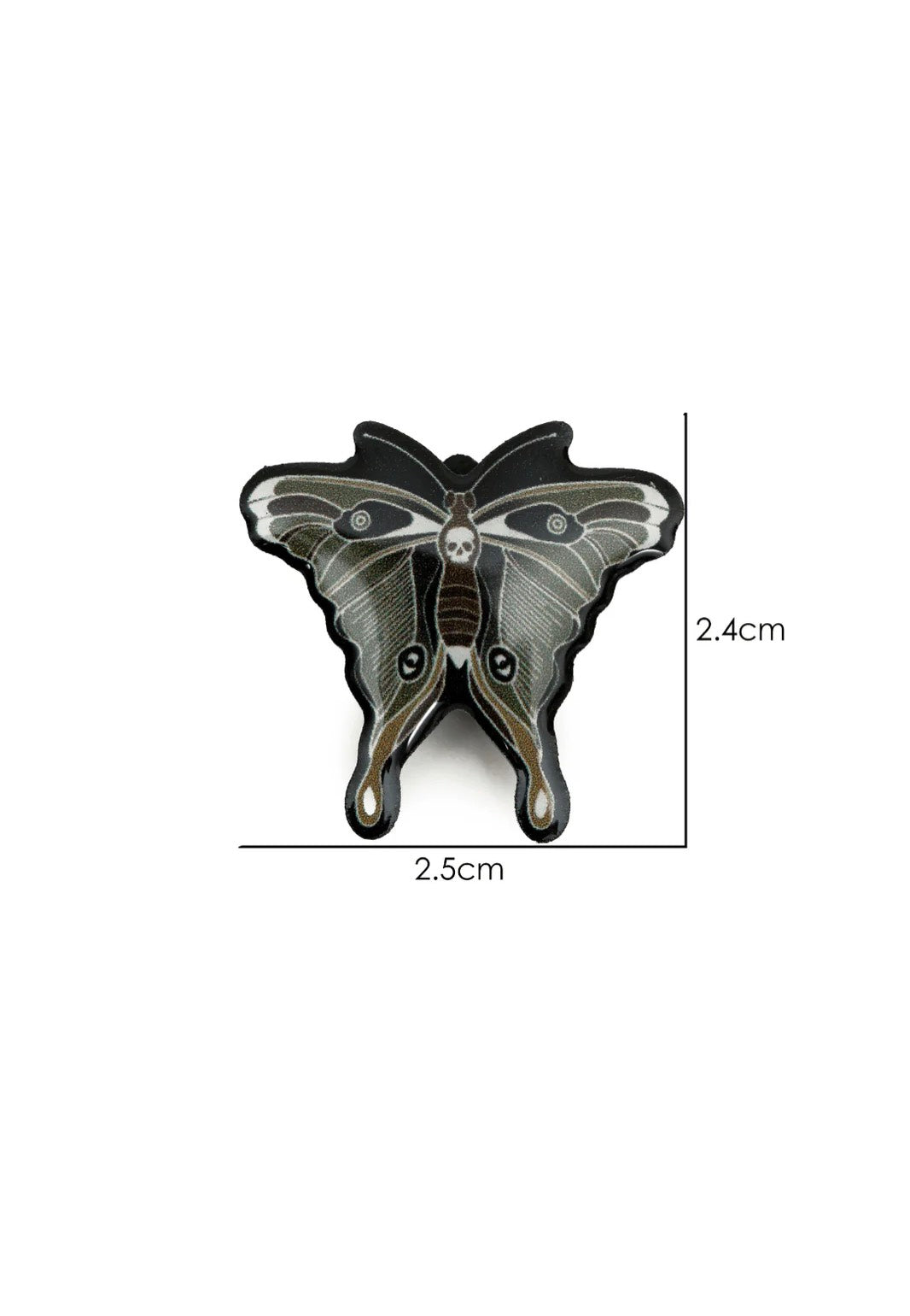 Hellbunny - Gaia Moth Multi  - Pin | Neutral-Image