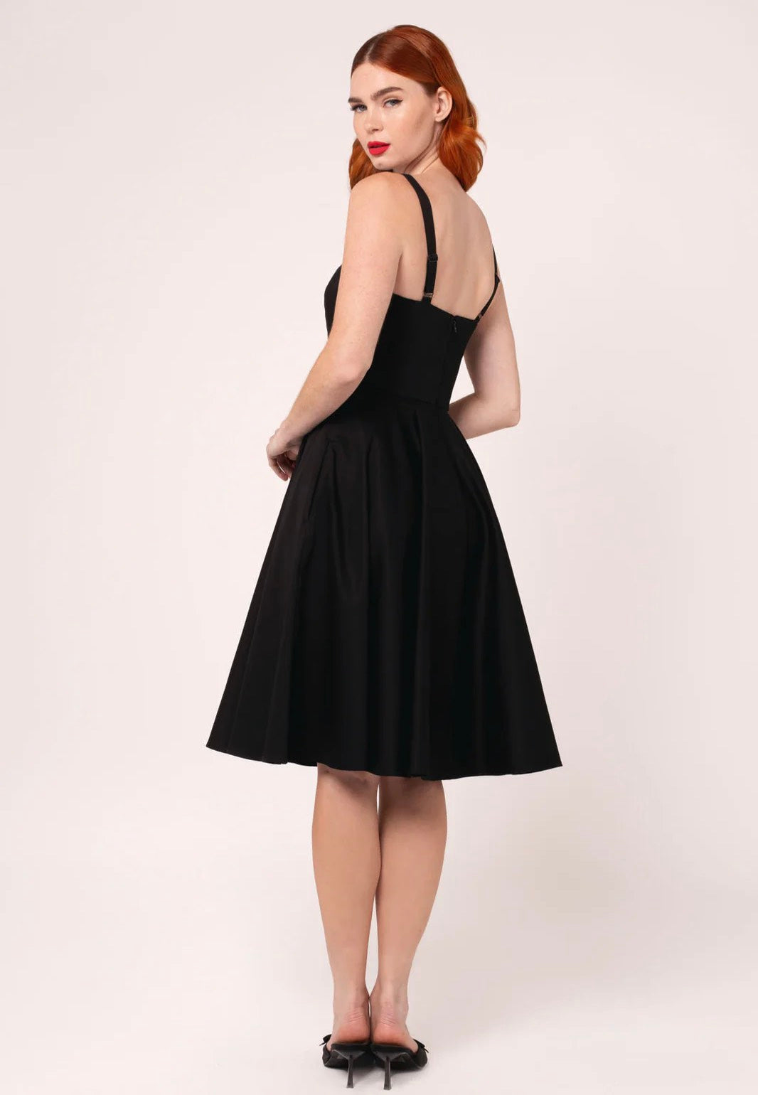Hellbunny - Gracie Midi Black - Dress | Women-Image