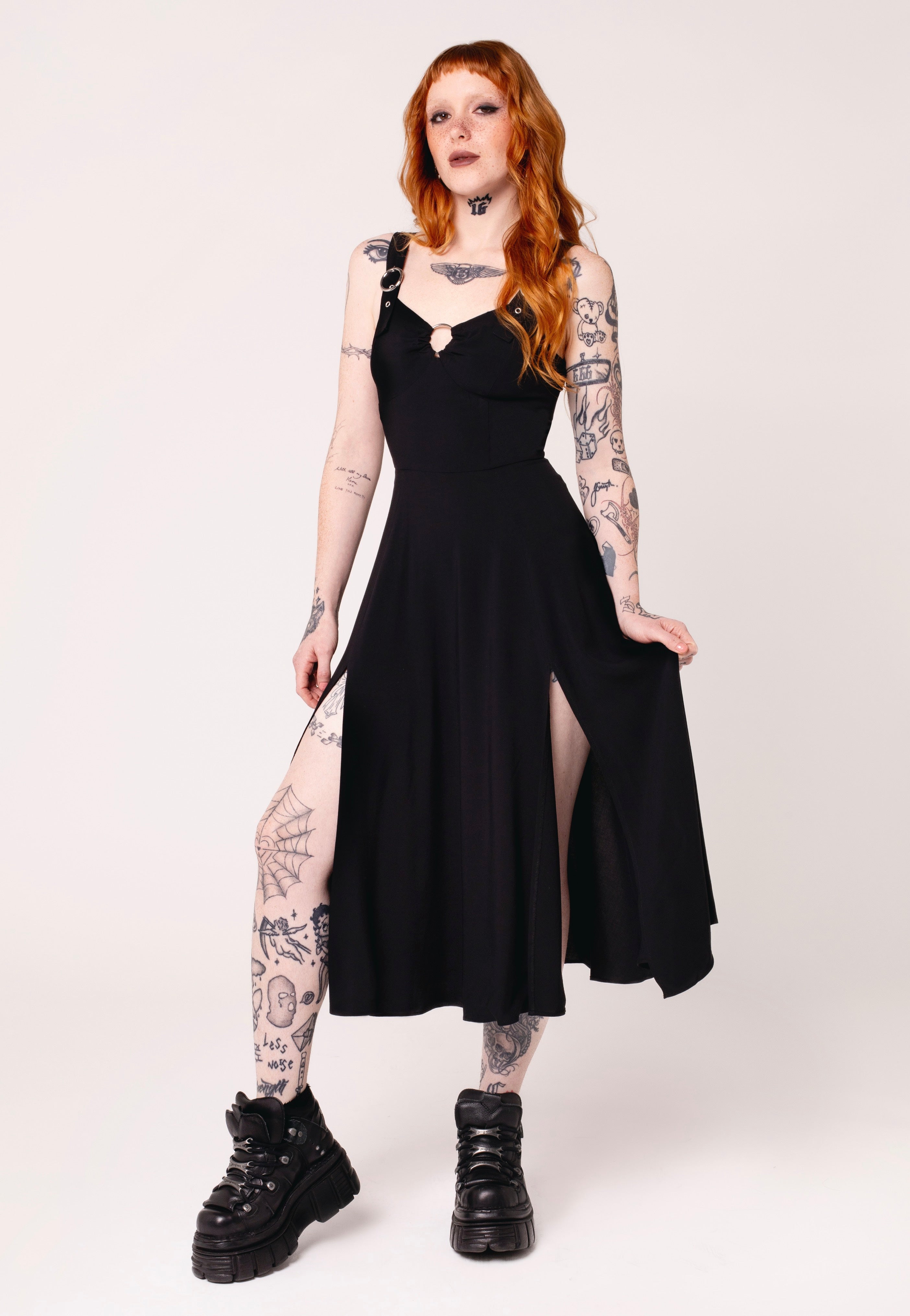 Hellbunny - Morgana Black  - Dress | Women-Image