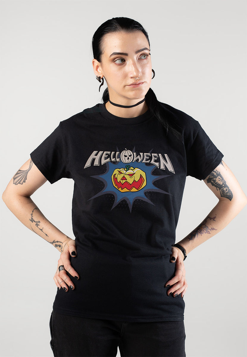 Helloween Classic Logo Comics - T-Shirt | Impericon